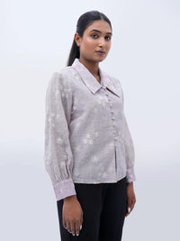 Floral Dream Soft Lilac Shirt