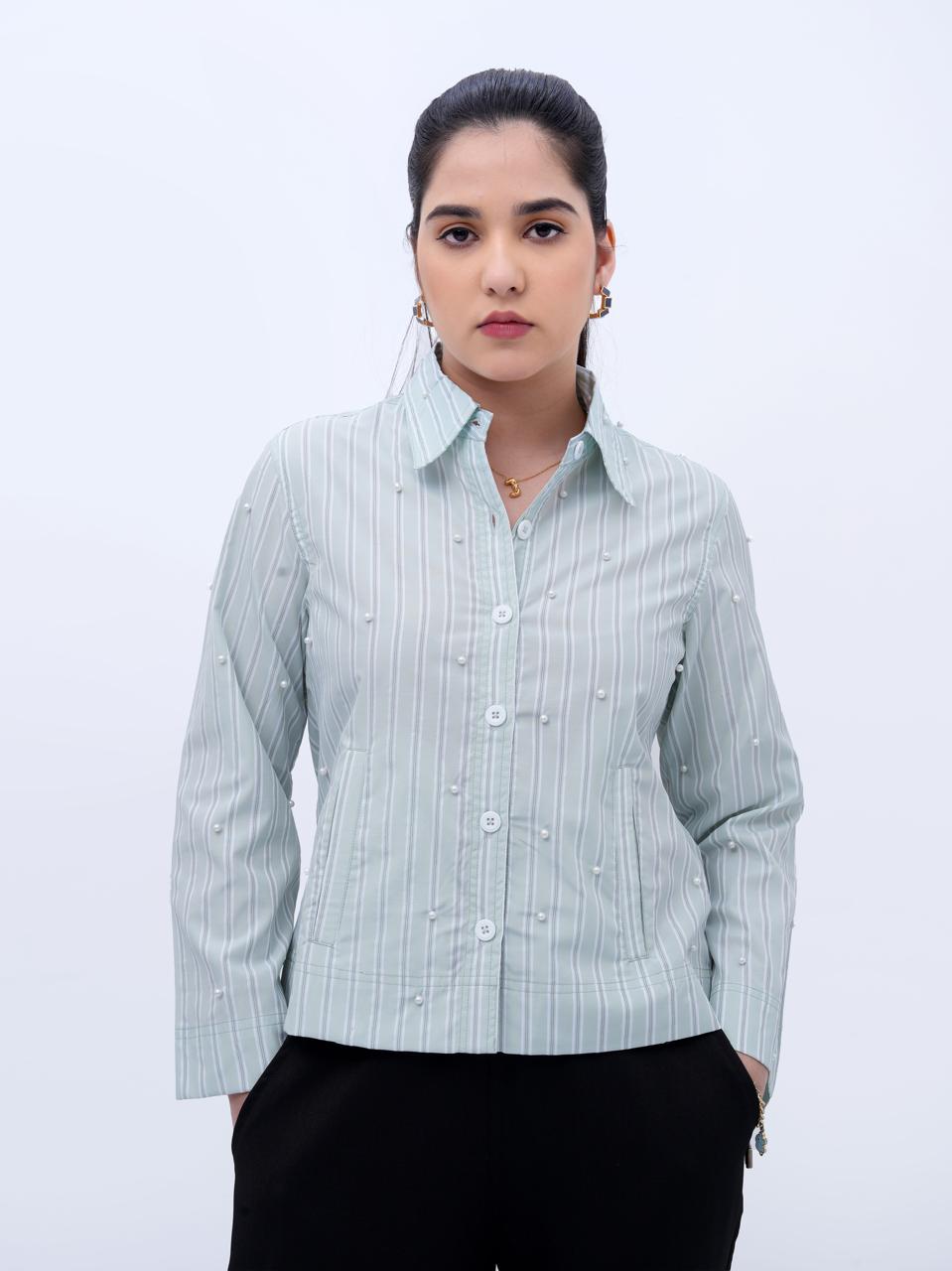 Pearl Stripes Shirt