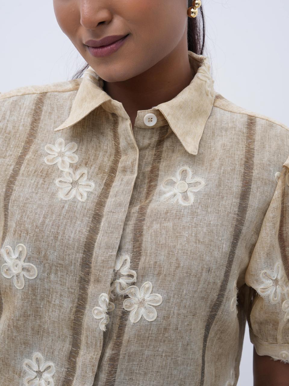 Nude Bloom Shirt