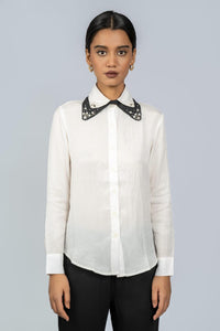 Dual-Tone Pearl Collar