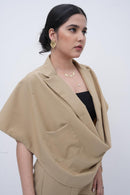 The Draped Power Top