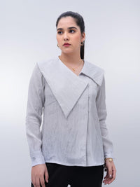 Oversized Collar Shirt