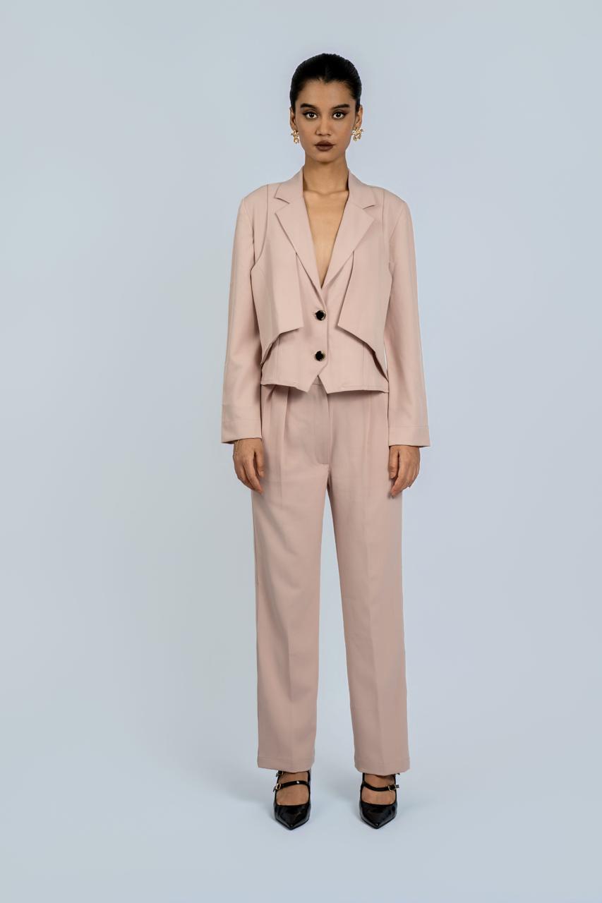 Blush Power Blazer