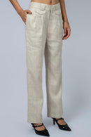 Linen Blazer Set Pants