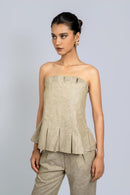 Linen off shoulder top