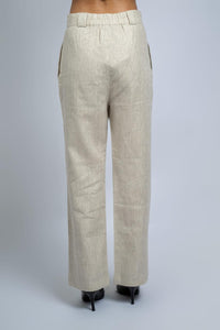 Linen Blazer Set Pants