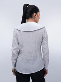 Oversized Collar Shirt