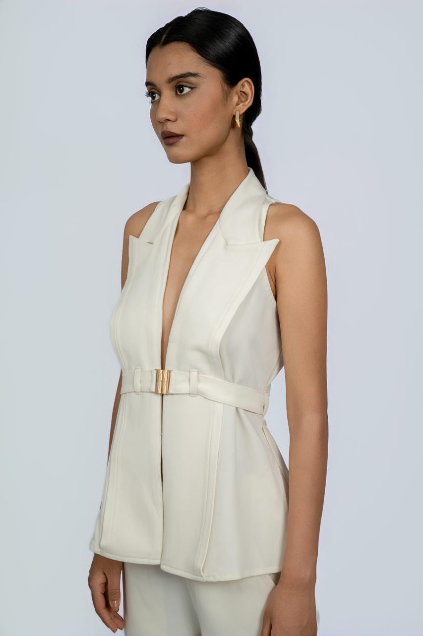 White waistcoat