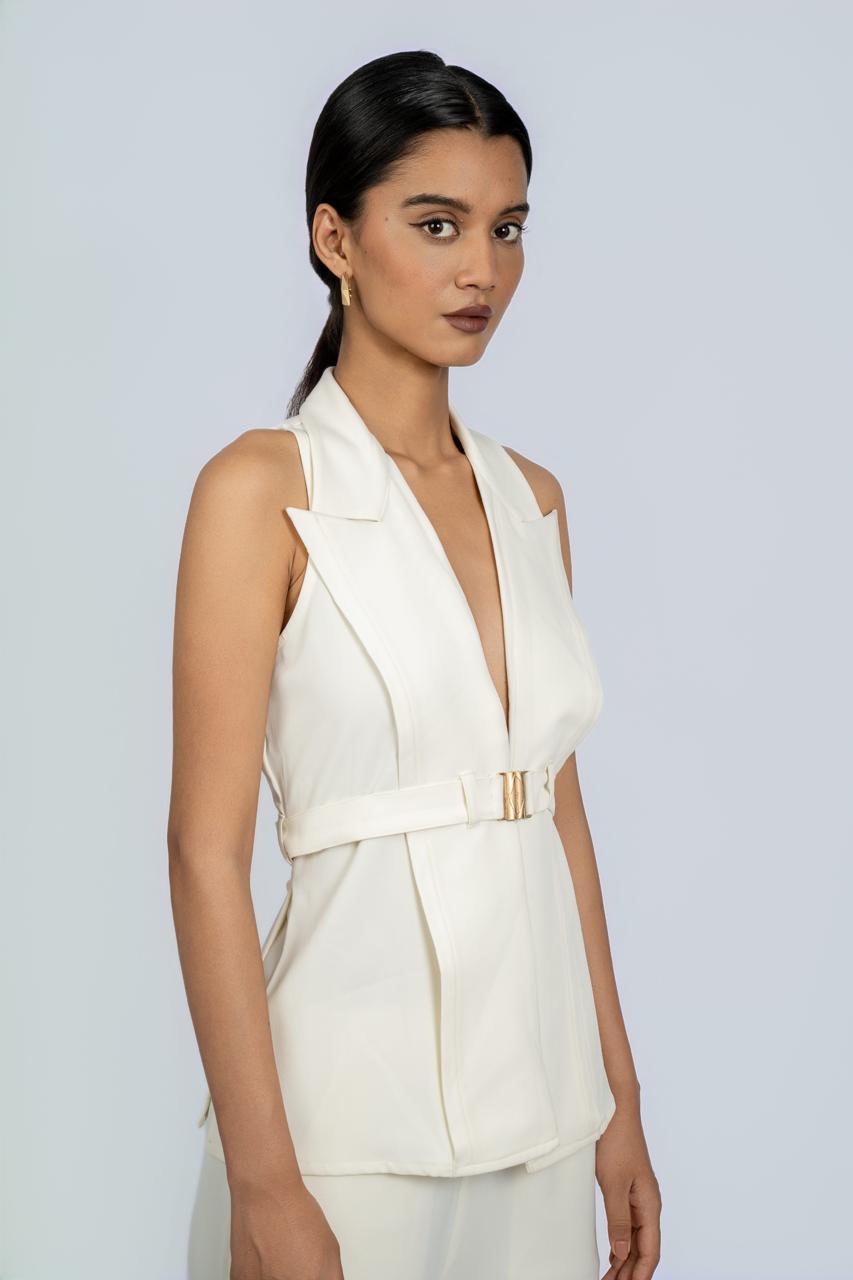 White waistcoat