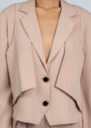 Blush Power Blazer
