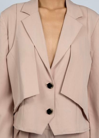 Blush Power Blazer
