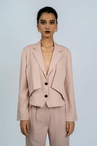 Blush Power Blazer