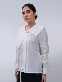 Oversized Collar Shirt