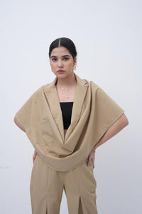 The Draped Power Top