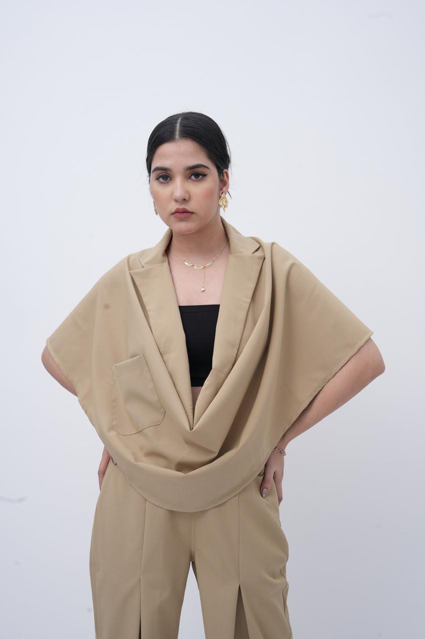 The Draped Power Top