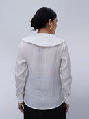 Oversized Collar Shirt