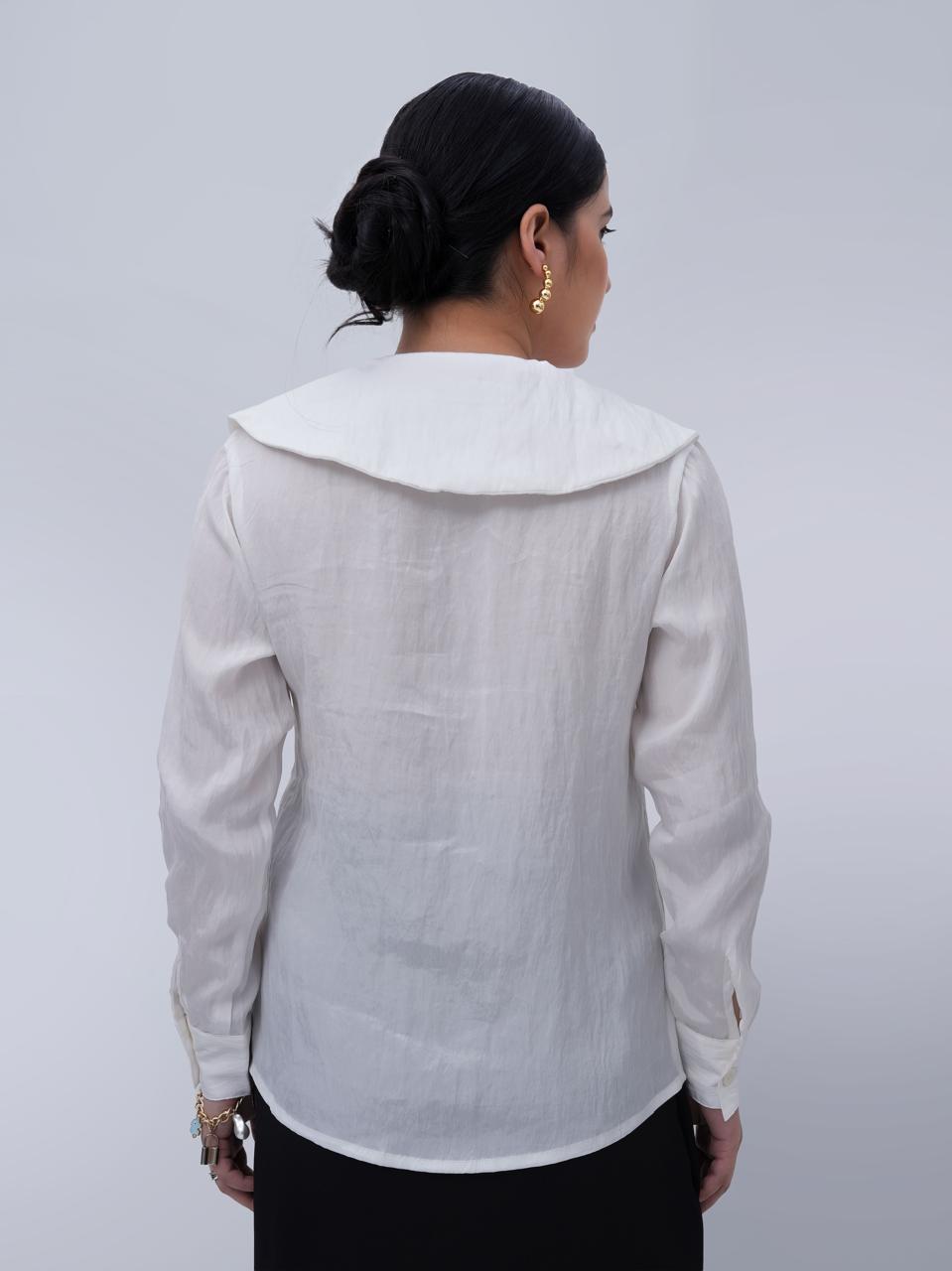 Oversized Collar Shirt