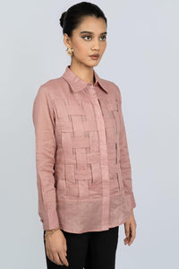 Linen Grid Shirt