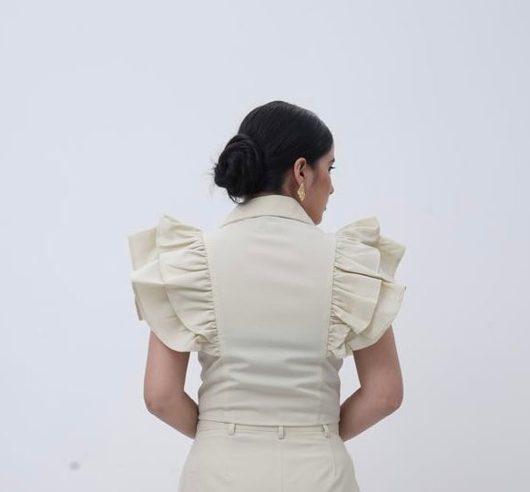 The Ruffle Power Top