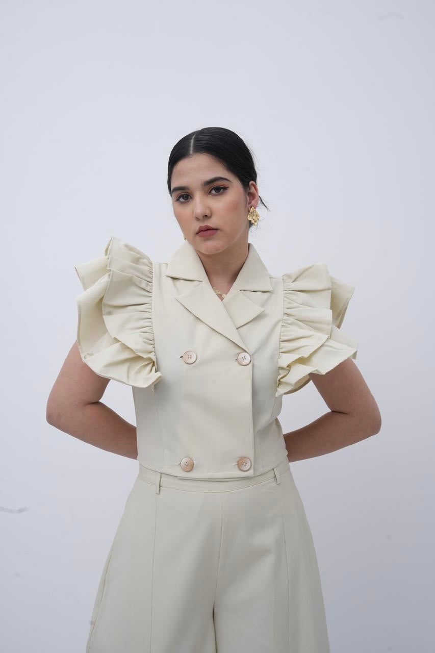 The Ruffle Power Top