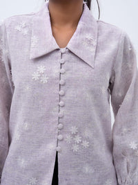 Floral Dream Soft Lilac Shirt
