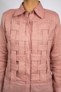 Linen Grid Shirt