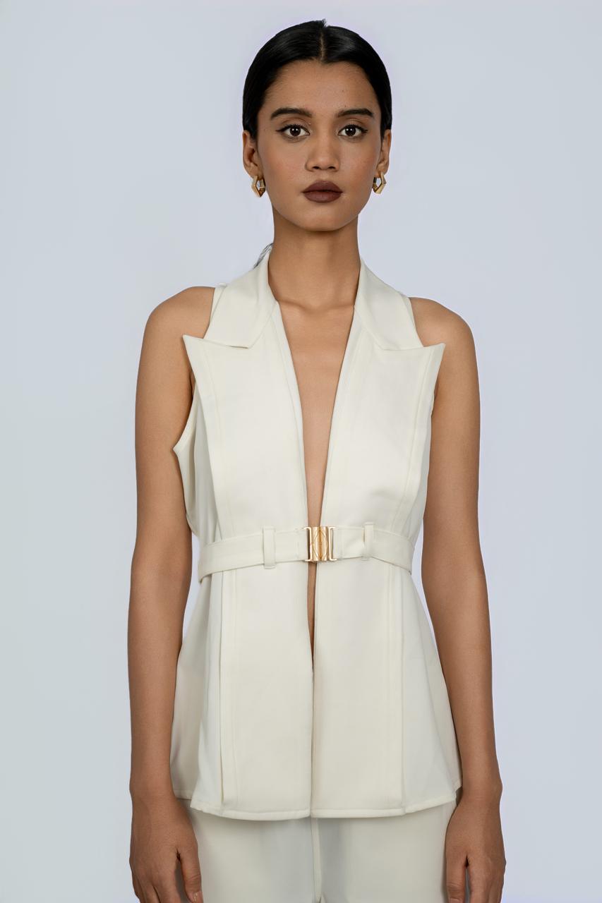 White waistcoat