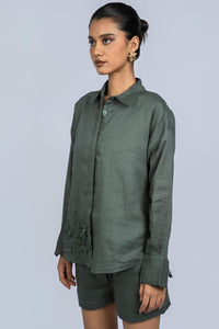 Bird Eye Linen Shirt