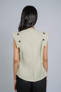 Sage Statement Waistcoat