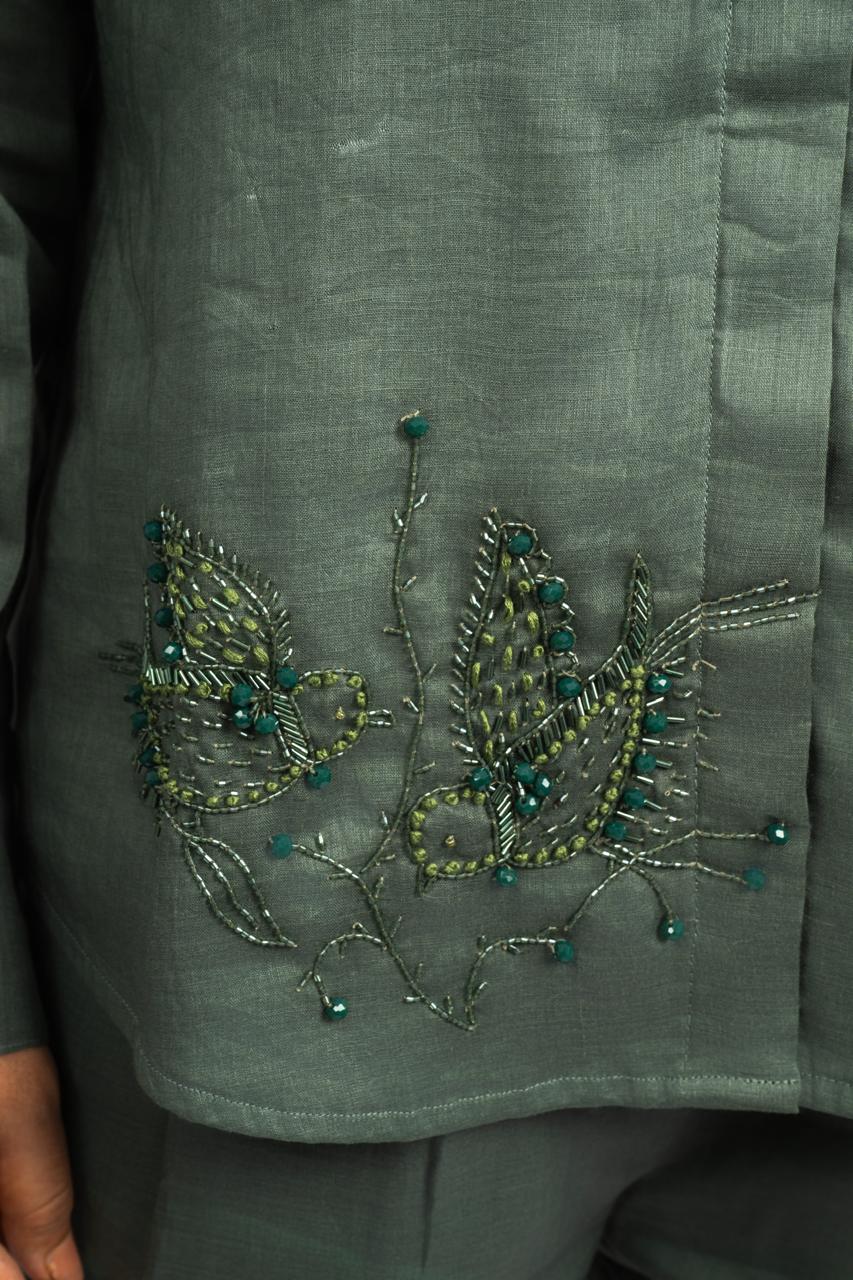 Bird Eye Linen Shirt