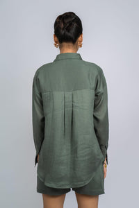 Bird Eye Linen Shirt