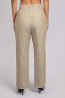Linen Straight Fit Pants