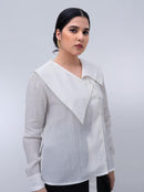 Oversized Collar Shirt