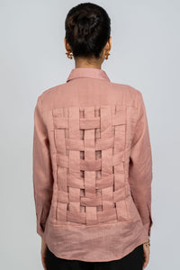 Linen Grid Shirt