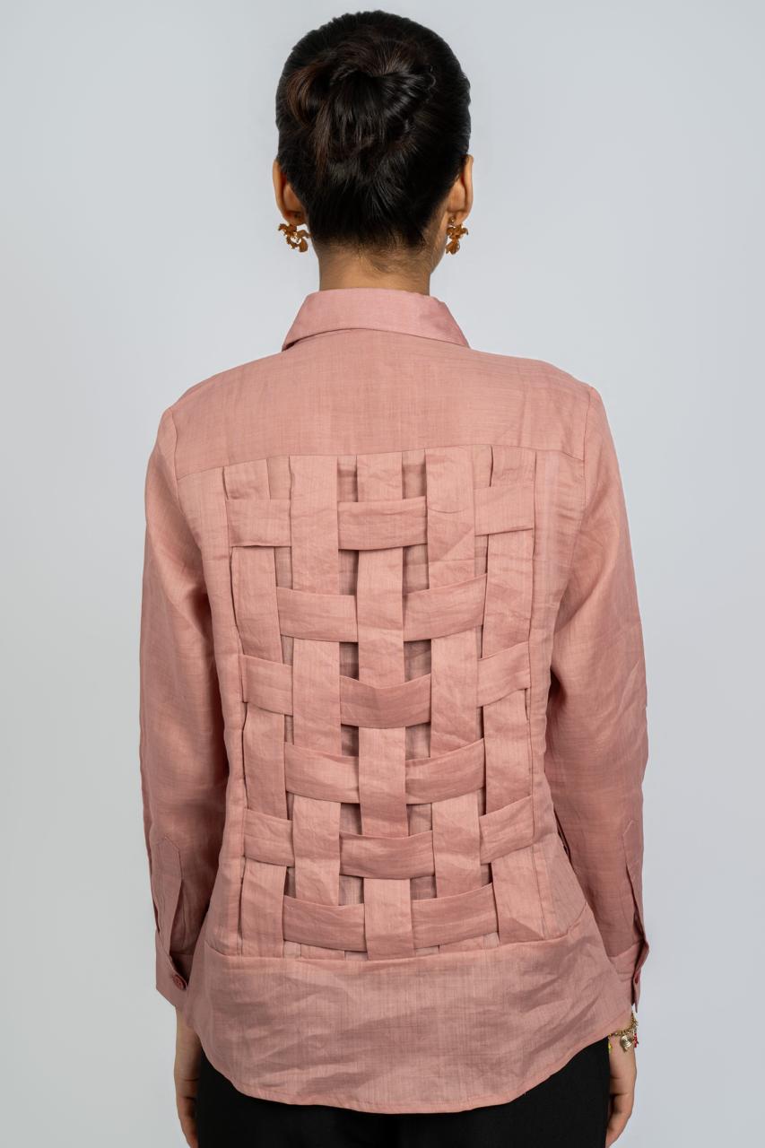 Linen Grid Shirt