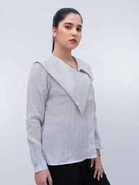 Oversized Collar Shirt