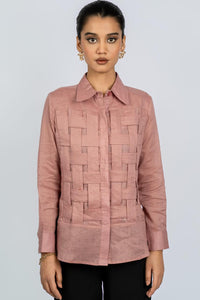Linen Grid Shirt